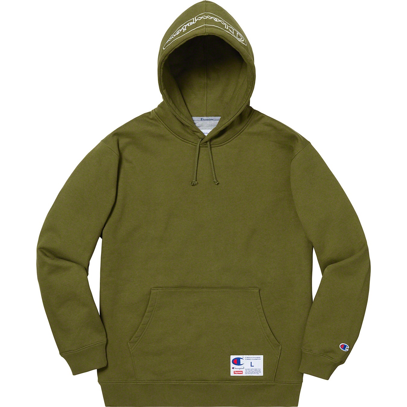 Supreme®/Champion® Outline Hooded Sweatshirt view 9